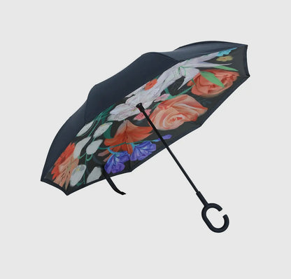 Upside Down Umbrella- Multi Floral